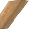 Ekena Millwork 4"W x 10"D x 10"H Traditional Rough Sawn Knee Brace, Western Red Cedar BRC04X10X10TRA00RWR - alternate 1